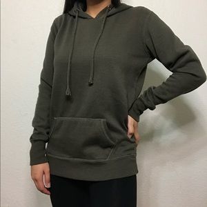 🌱 Cotton On | Fitted Olive Green Hoodie